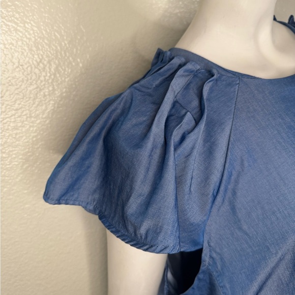 Unbranded Balloon Dress/ Solid/Blue Denim Size 2XL. #313 - Picture 5 of 14